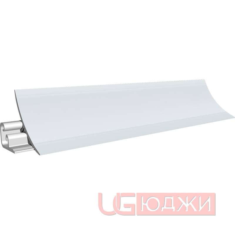 Плинтус для столешниц LB-23 RUS 3,0м 11 (600) белый (10м/600)