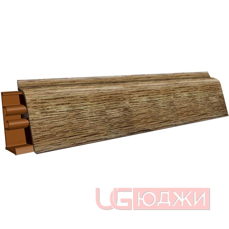 Плинтус для столешниц LB-38 RUS 3,0м 30 Дуб ниагара (0432м, 0443м,065ам, 230ам, 909т, 932м/339)