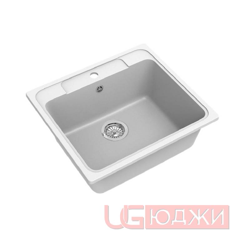 Мойка Quartz Паллада 570х510мм Голландский белый