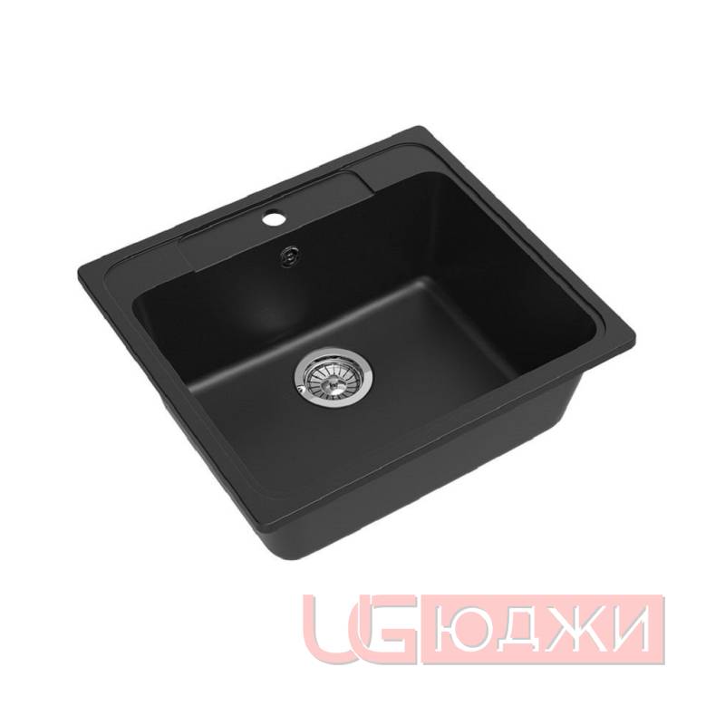 Мойка Quartz Паллада 570х510мм Гризаль