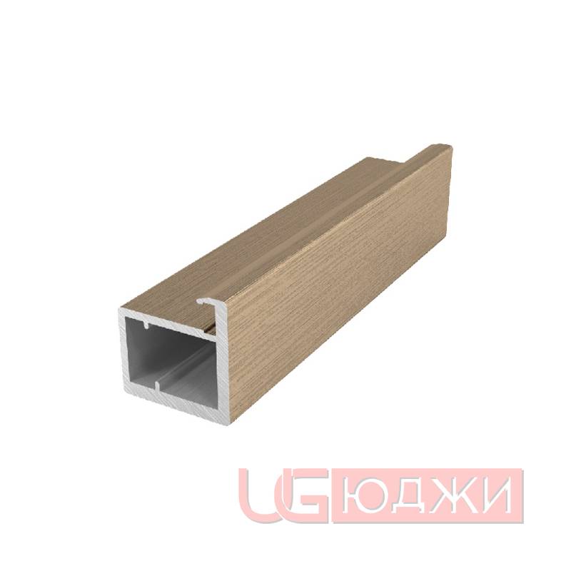 Профиль рамочный Con Bisagras TORO 3,0м, Латунь браш