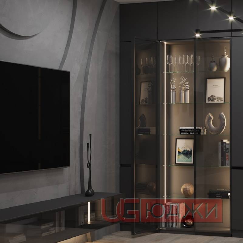 Профиль-ручка рамочная Con Bisagras PICO 3,0м, Латунь браш