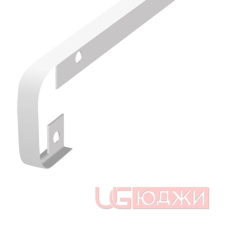Планка соединительная Т-образная 1200х38мм R9, БЕЛАЯ матовая