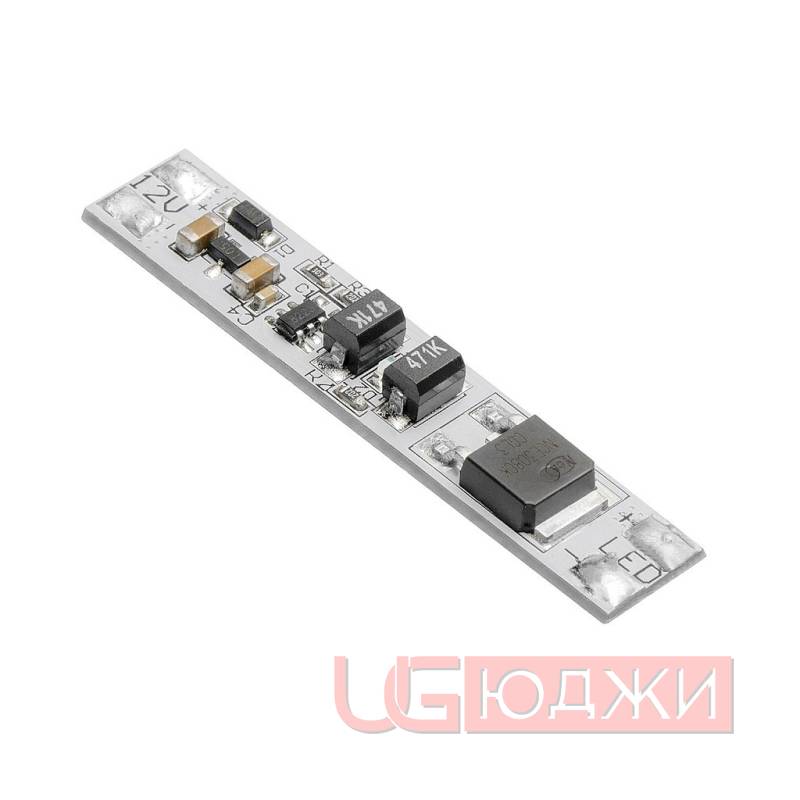 Микровыключатель для профилей GLAX 12V, max 60W, max 5A, IP20