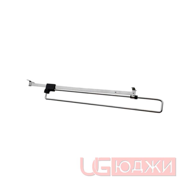 Вешалка выдвижная 250мм, хром