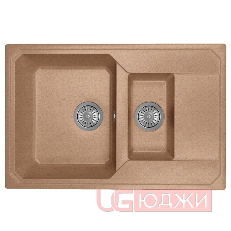 Мойка Bamboo Кардинал 760К Терракота