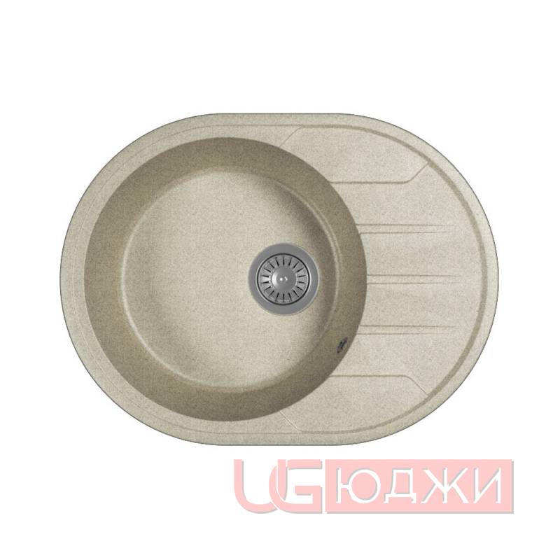 Мойка Bamboo Лиана 620 Серый