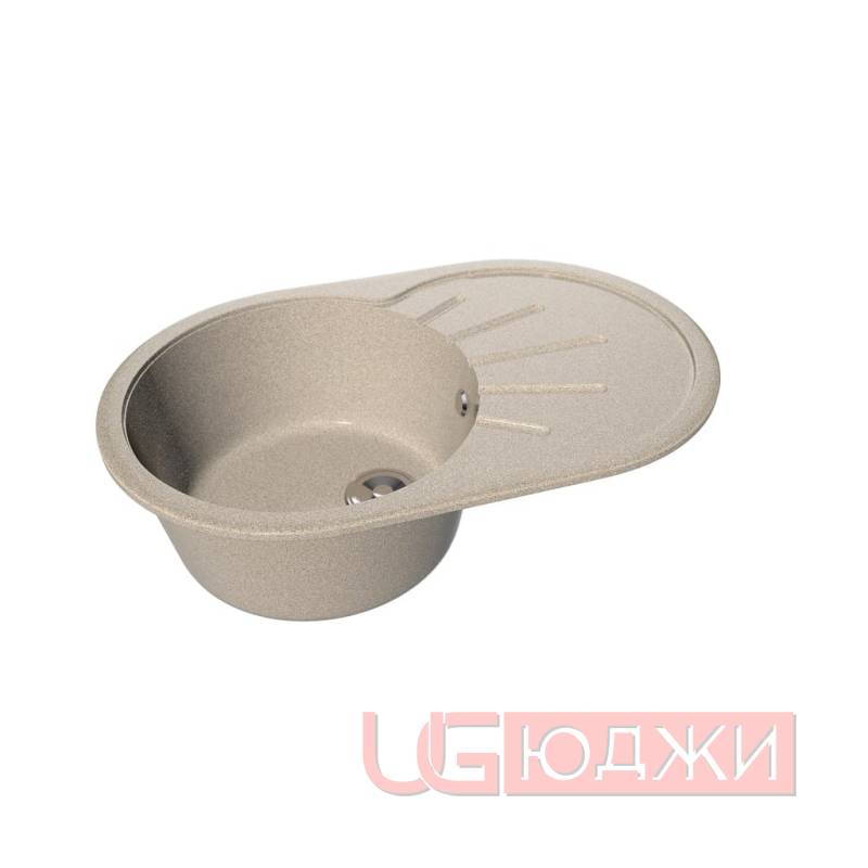 Мойка Cosmos Арктур 735х455мм Солнечный ветер глянцевая