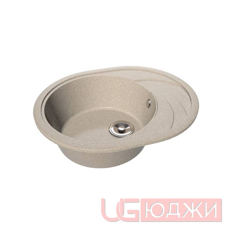 Мойка Cosmos Процион 570х460мм Солнечный ветер глянцевая