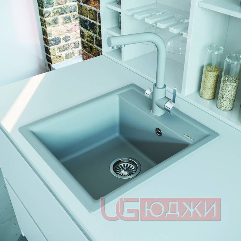 Мойка Flortek Консул 450 Грей