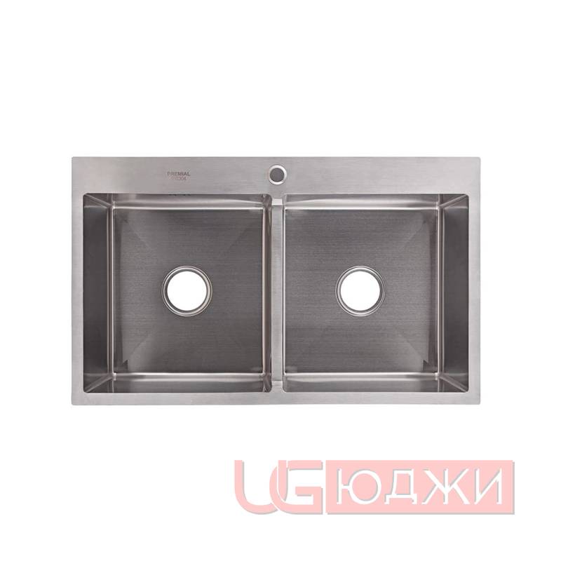 Мойка кухонная PR 8350 Bowls PREMIAL Сатин