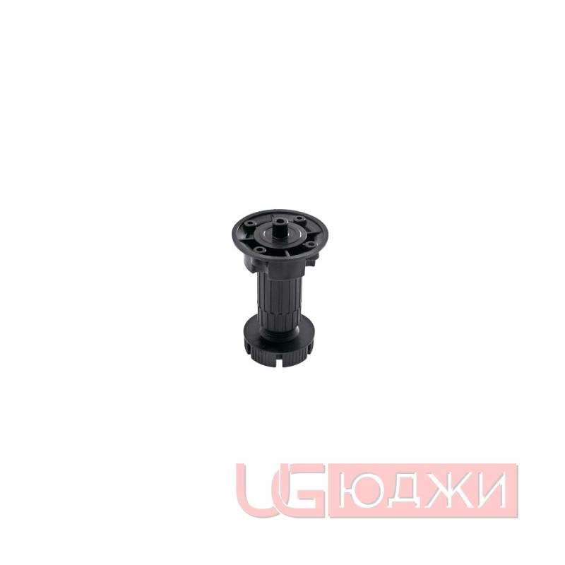 Опора цокольная 120-140мм, черная