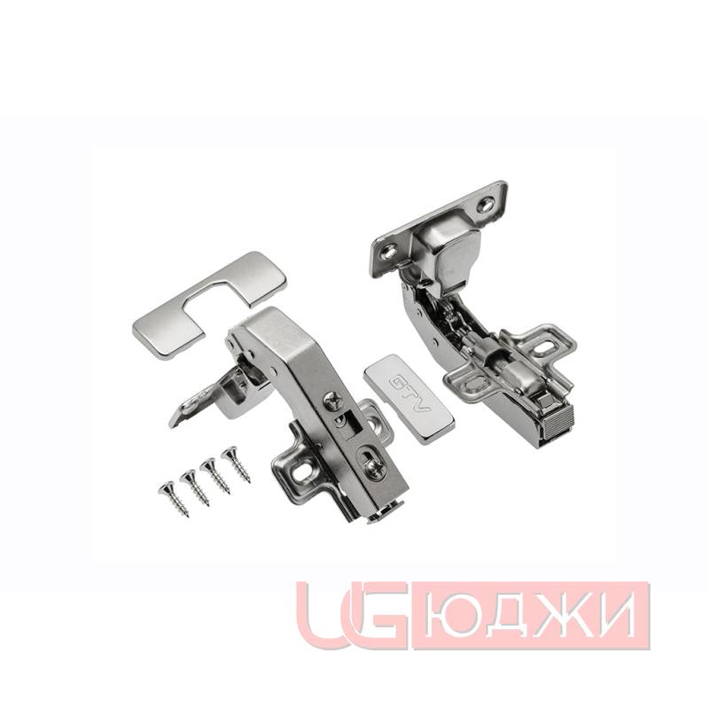 Петля мебельная 90гр.(0гр.) GTV с доводчиком