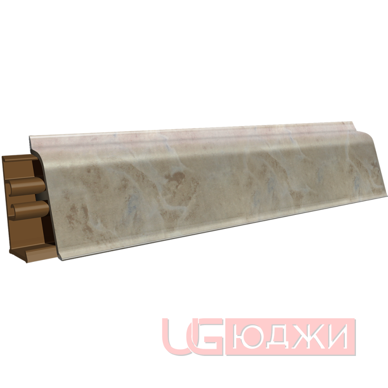 Плинтус для столешниц LB-38 3,0м 6185 Оникс бежевый (47м/338)