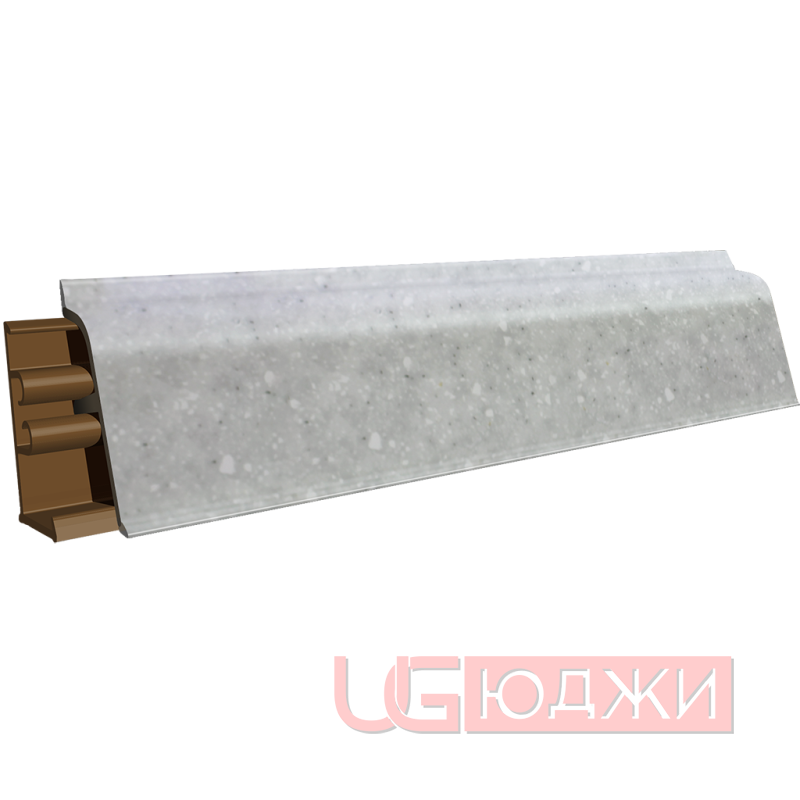 Плинтус для столешниц LB-38 3,0м 601 Семолина серая (3043м/210)