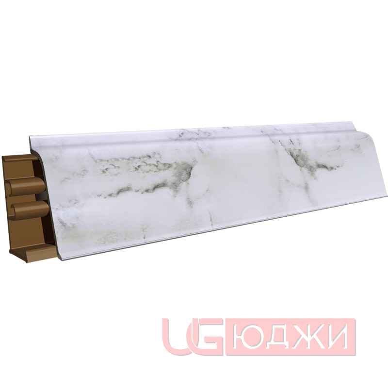 Плинтус для столешниц LB-38 3,0м 6184 Мрамор итальянский (3027м, 3027г, 0437м, 2349м, 730м, 730г, 0920м/476)