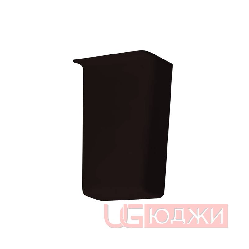 Накладка декоративная ABS L левая №8, коричневая