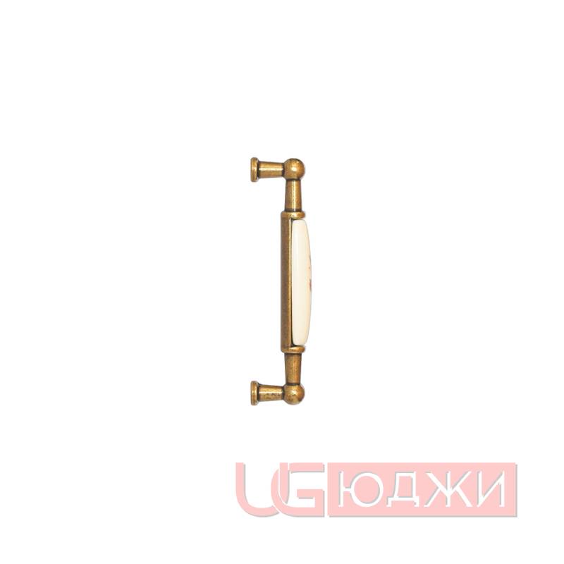 Ручка фарфор UP-21 96мм, дубок