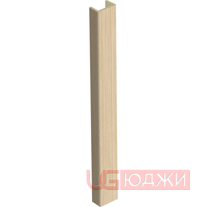 Торцевая заглушка H-150мм, дуб беленый (15)