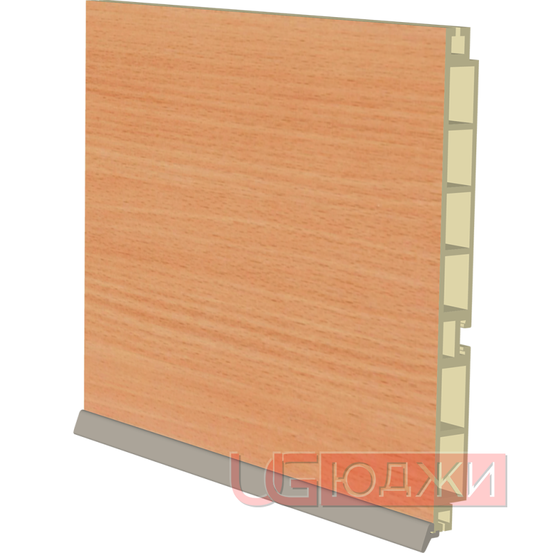 Цоколь пластиковый H-150мм 4,0м, бук (5)