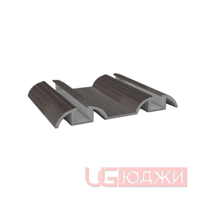 Направляющая нижняя Premial Венге тёмный 5,9м