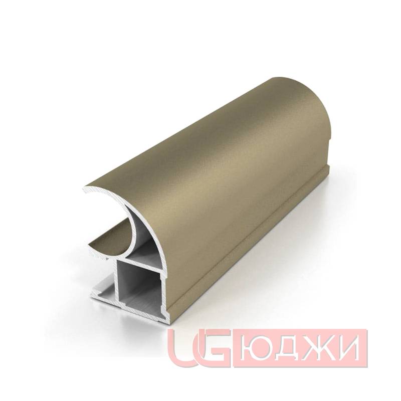 Профиль вертикальный "C" Classic Шампань матовая 5,4м