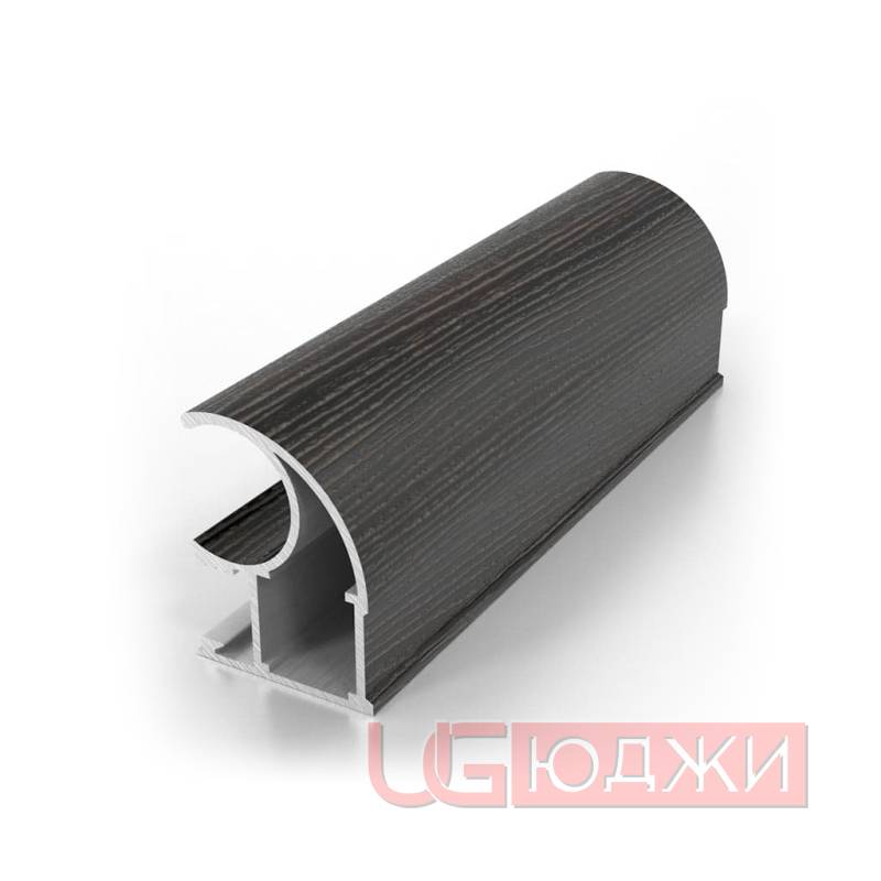 Профиль вертикальный "C" Premial Венге тёмный 5,4м
