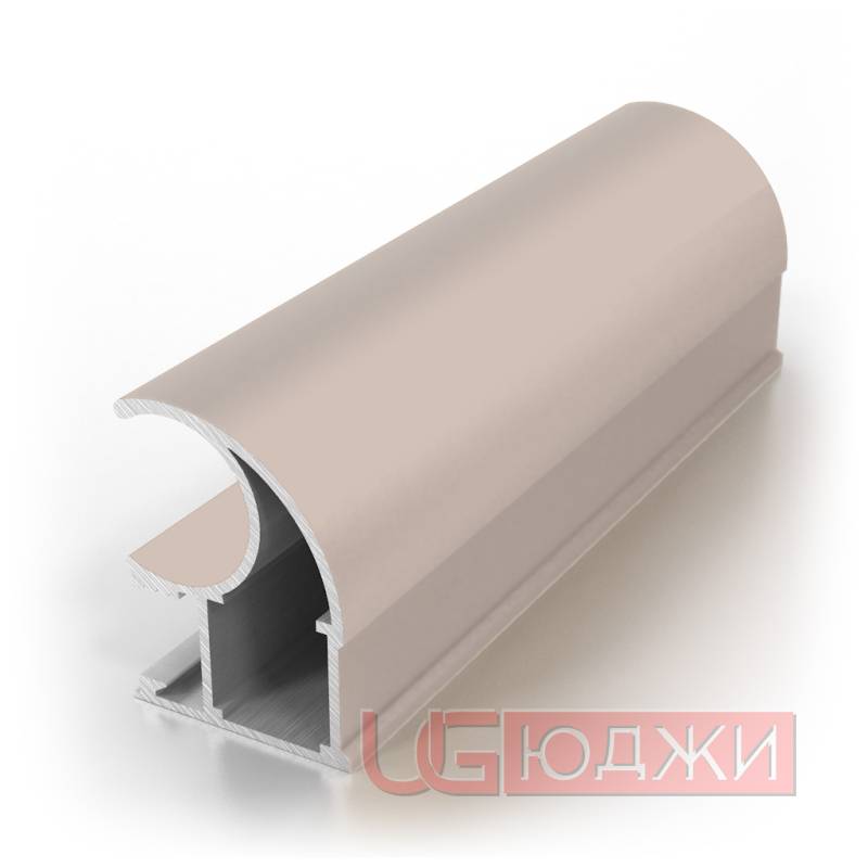 Профиль вертикальный "C" Premial Латте 5,4м