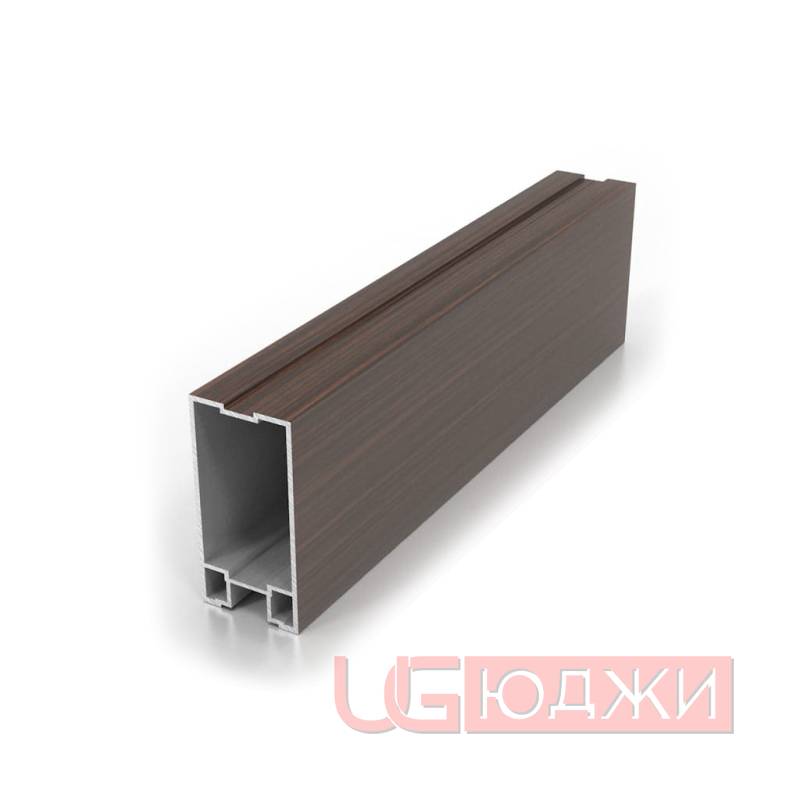 Профиль вертикальный "П" Premial Венге блестящий 5,4м