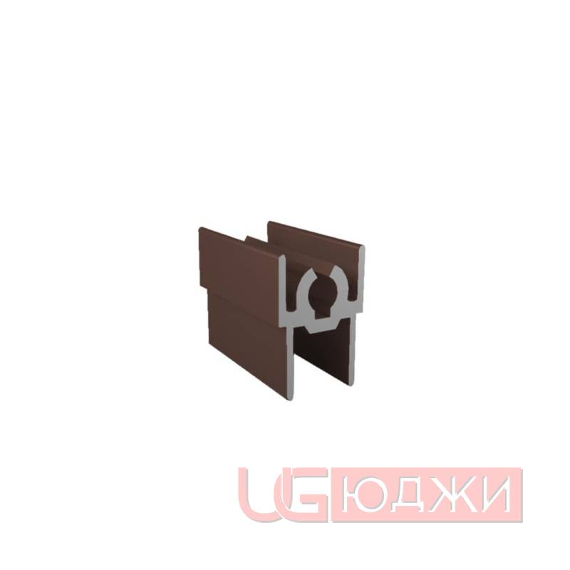 Профиль горизонтальный верхний Premial Бронза матовая 5,9м