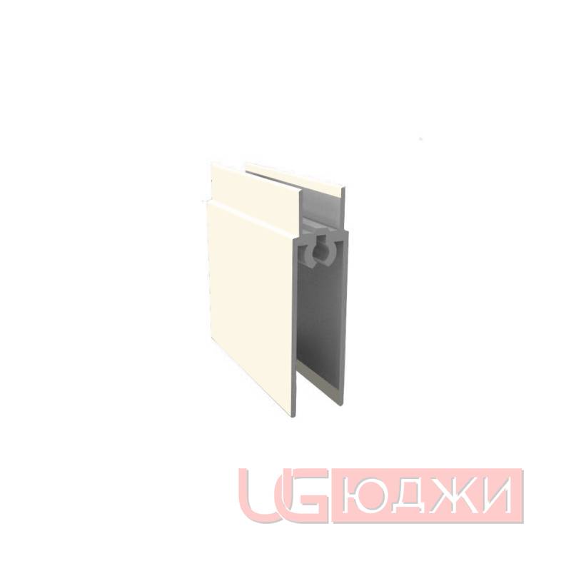 Профиль горизонтальный нижний Premial Ваниль 5,9м