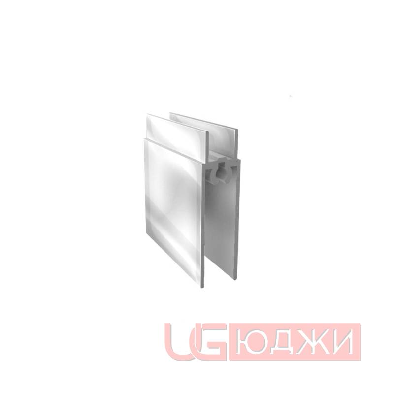 Профиль горизонтальный нижний Premial Серебро хим полировка 5,9м