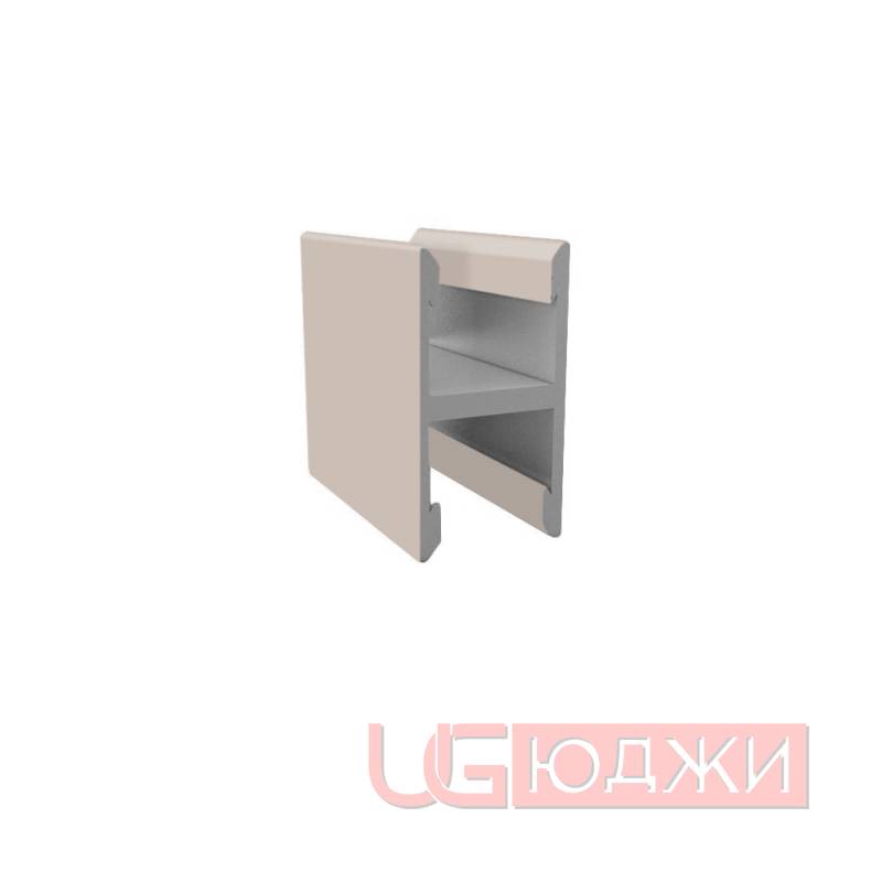 Профиль двухсторонний без стяжки Латте 5,9м