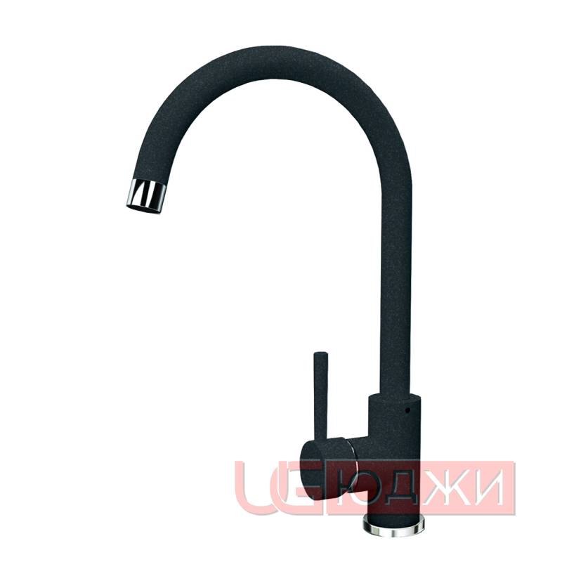 Смеситель Flortek Альфа FK Чёрный