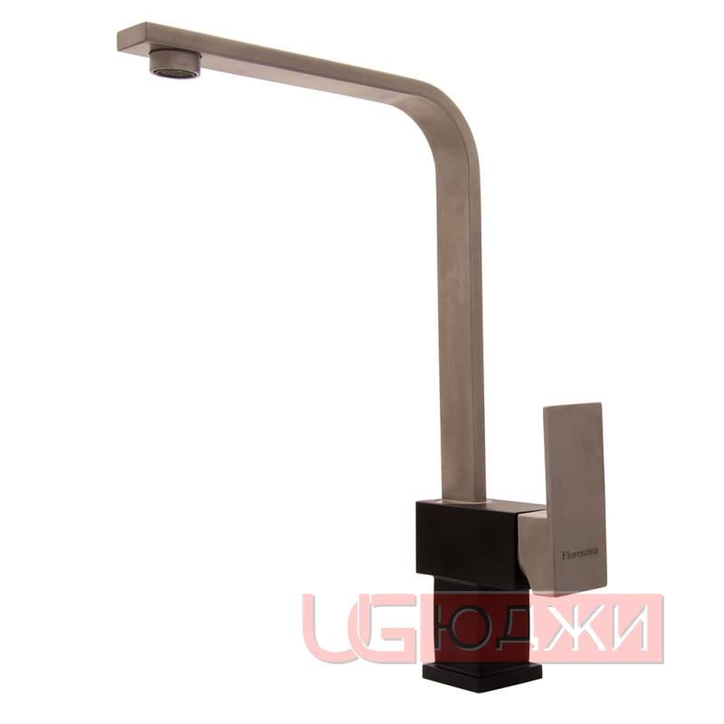 Смеситель Flortek Сильвер FK Чёрный