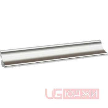 Плинтус для столешниц LB-15 3,0м 611 алюминий сатина (/001)