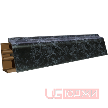Плинтус для столешниц LB-38 3,0м 6021 Кастилло тёмный (4046м, 2343м/459)