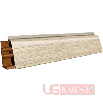 Плинтус для столешниц LB-38 3,0м 6084 Дуб выбеленный (059ам, 906т/332)