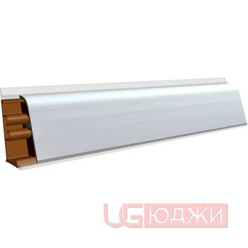 Плинтус для столешниц LB-37 3,0м 450 Алюминий сатина (153г/310)