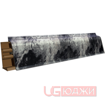 Плинтус для столешниц LB-38 3,0м 6168 Мрамор бергамо (3057г/380)