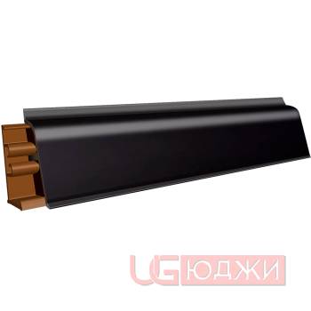 Плинтус для столешниц LB-38 3,0м 619 Чёрный глянец (811г/459)
