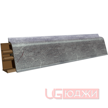Плинтус для столешниц LB-38 3,0м 6074 Мрамор марквина серый (3115м, 3115г, 721г/380)