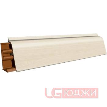 Плинтус для столешниц LB-38 3,0м 6214 Дуб белый (008м, 519м/332)