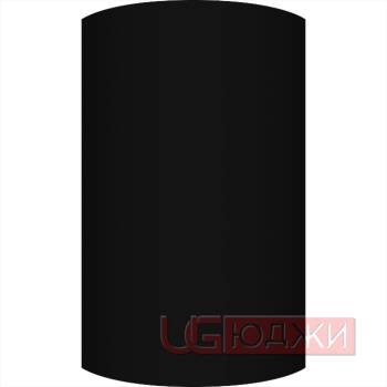 Фасад FENIX 20мм полукруглый R300мм высота 357-716мм 0720 Nero Ingo кромка цвет