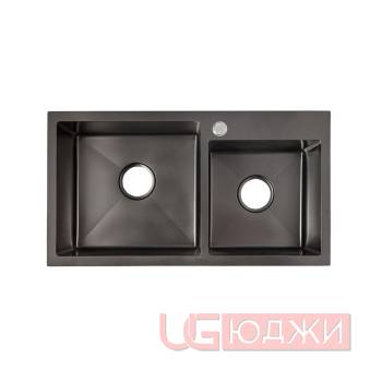 Мойка кухонная PR 7843 Disparity PREMIAL Графит