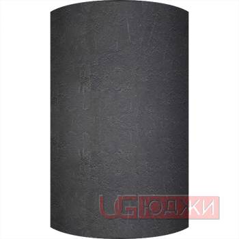 Фасад Пластик 20мм полукруглый R300мм высота 717-916мм 3413URB Путешествие серебро матовый кромка цв