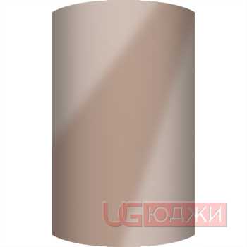 Фасад Acrylic 18мм полукруглый R300мм высота 151-1000мм 003 Капучино глянец кромка цвет