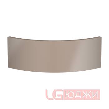 Фасад Acrylic 18мм полукруглый R300мм высота 80-150мм 003 Капучино глянец кромка цвет