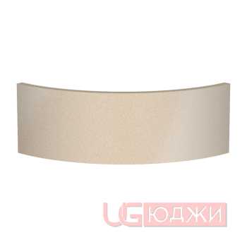 Фасад Acrylic 18мм полукруглый R300мм высота 80-150мм 008 Галакси бежевый глянец кромка цвет