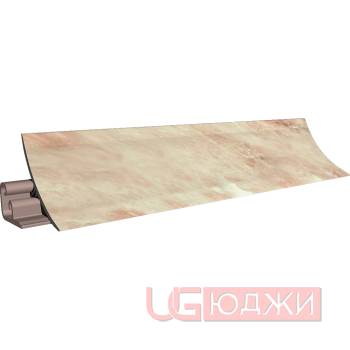 Плинтус для столешниц LB-23 3,0м 6031 Оникс жёлтый (/601)